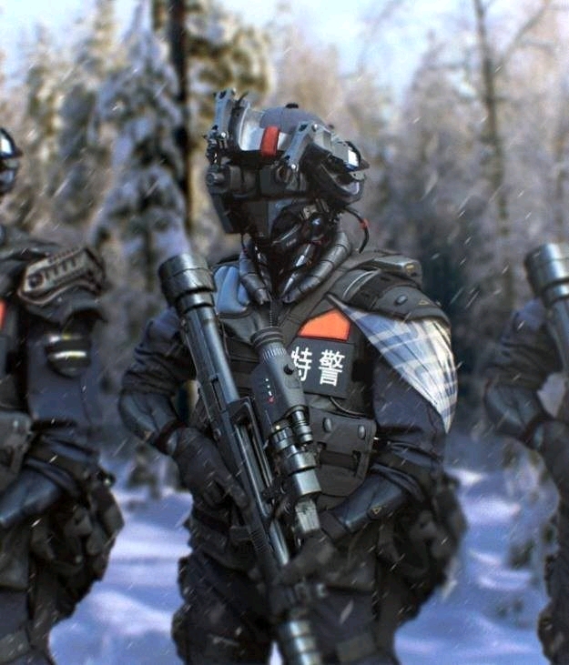 【超科幻未来警察装备】——future police equipment