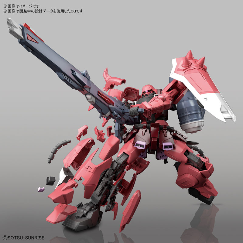 万代mg系列《机动战士高达seed destiny》1/100 炮击型扎古勇士(露娜