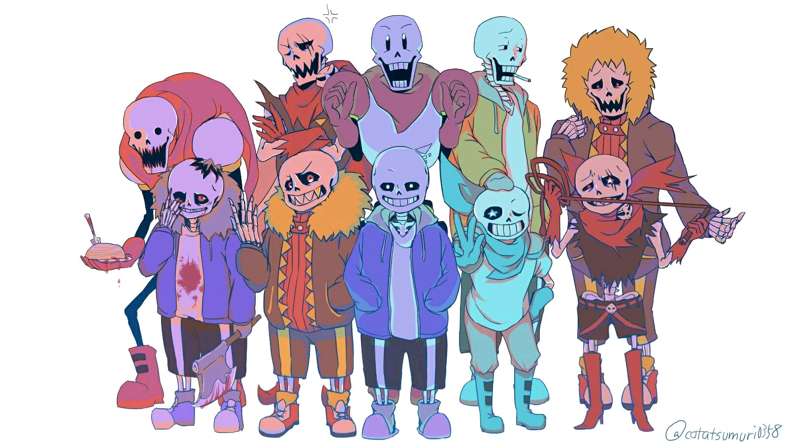 『undertale』au篇2