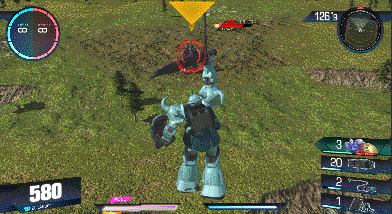 刃鞭化翼,虎哮震山 gundam versus 老虎特装型 wiki自翻 射击篇