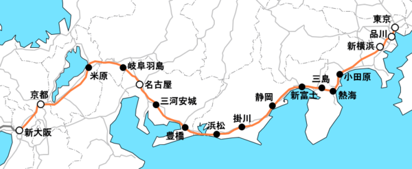 东海道新干线是因六十年代的东京奥运会建的,也许你去旅游的时候坐过