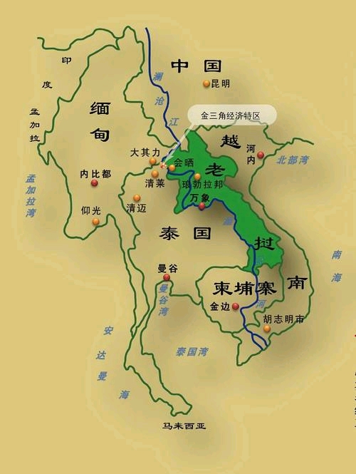 老挝金木棉特区"原始森林聚宝盆"