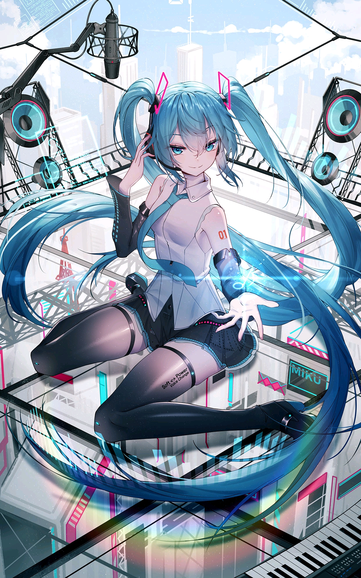 装扮壁纸丨初音未来巡音流歌meiko镜音铃镜音连kaito