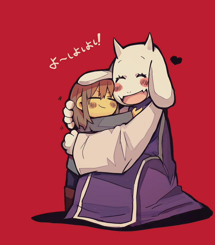 frisk和toriel.