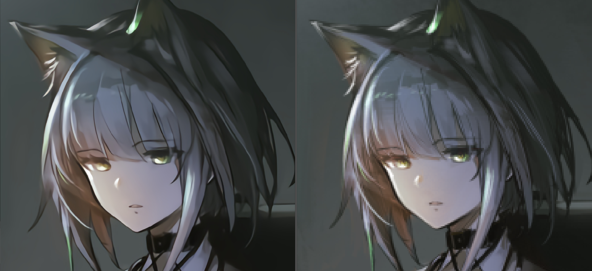 【画质提升 re】 明日方舟 凯尔希 立绘 至此凯希希全部立绘/贺图/cg