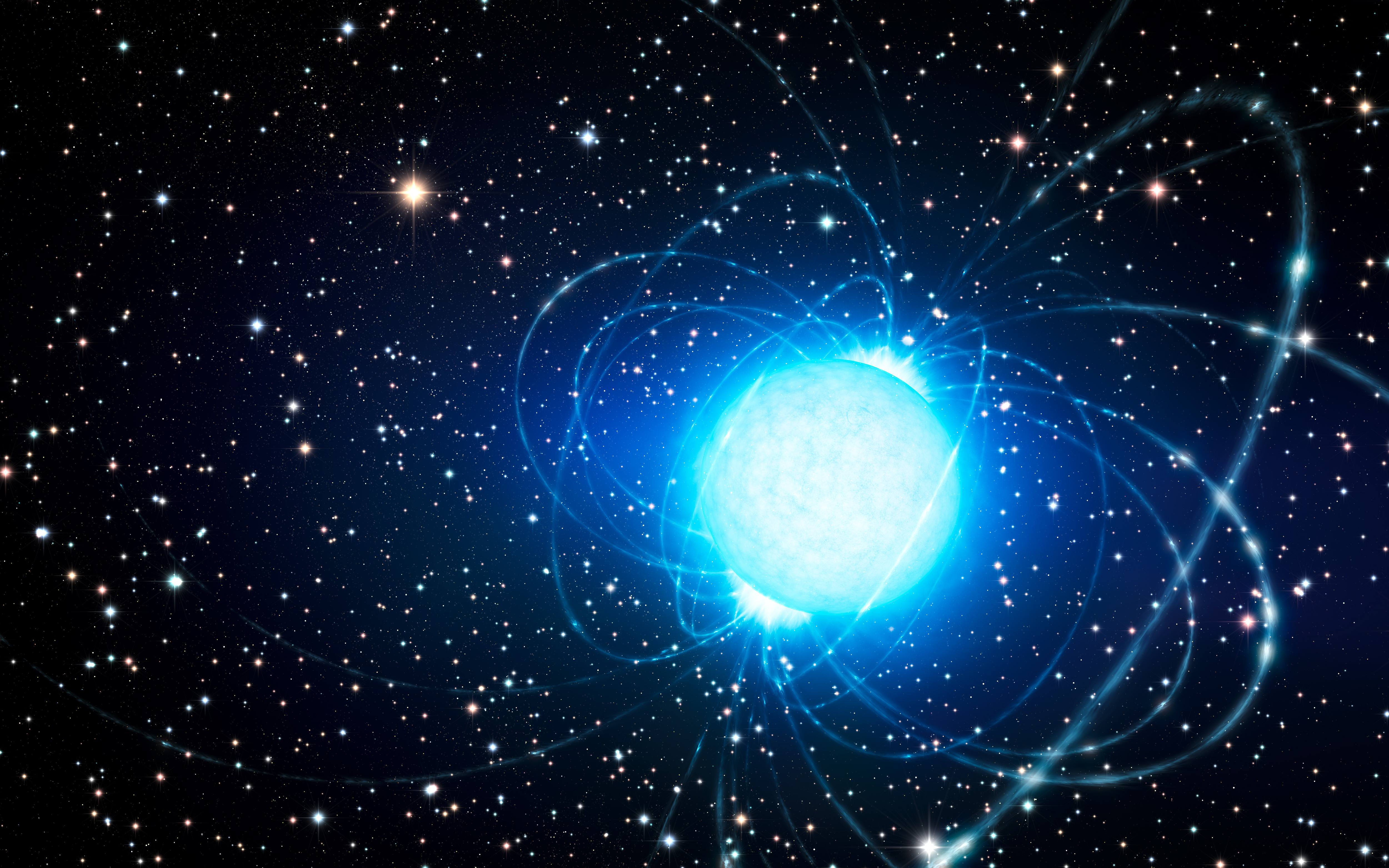 中子星示意图