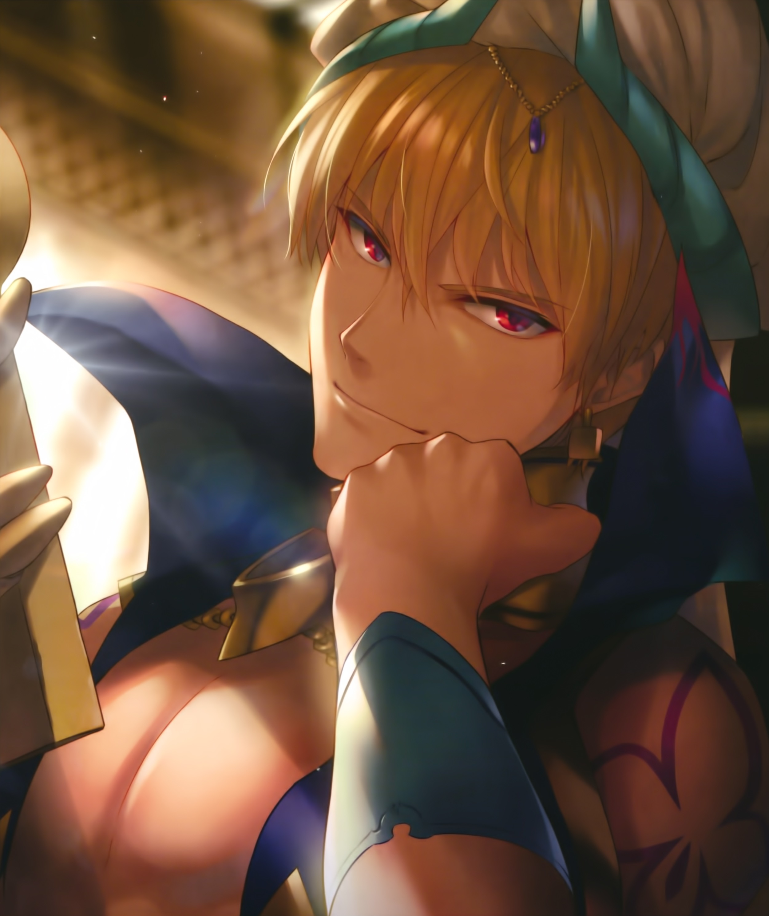 【收藏向】fate/grand order 超清官方壁纸-金闪闪