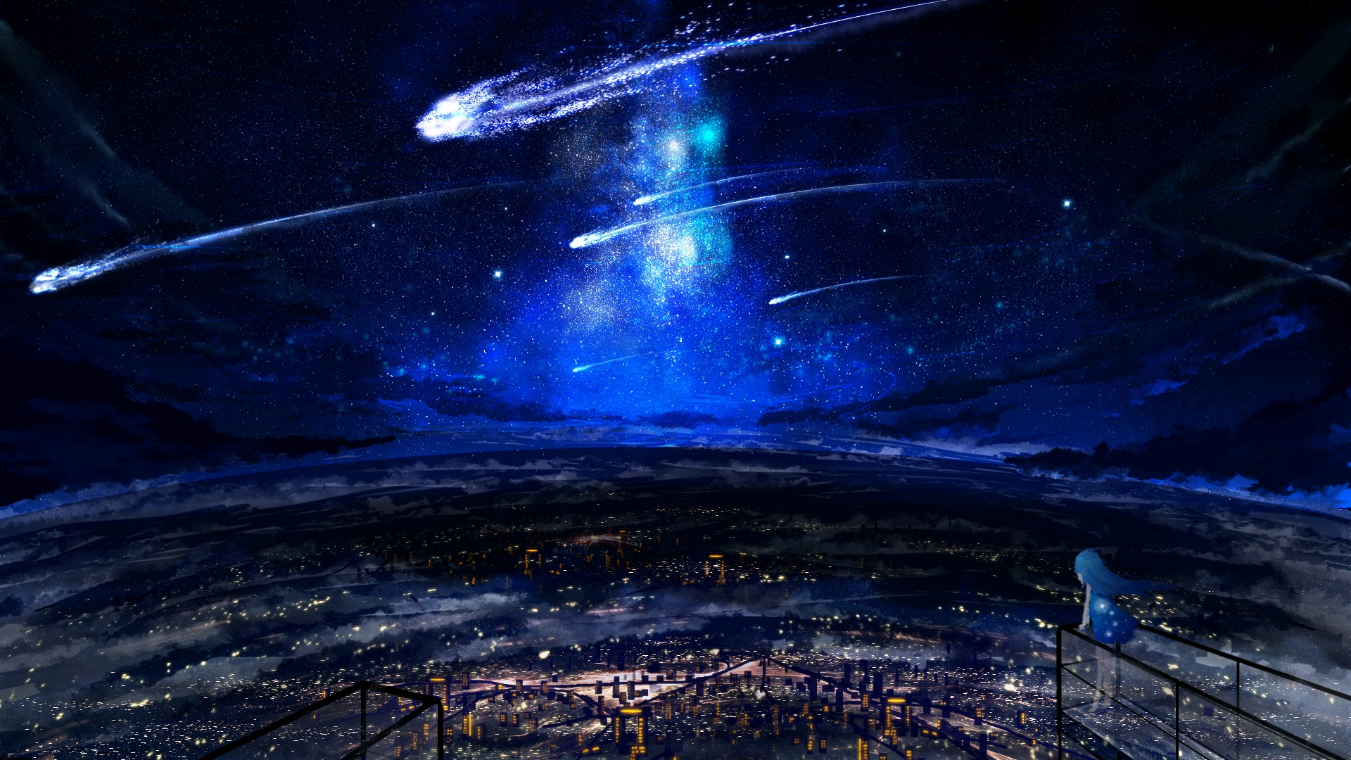 【秀咔安利壁纸 第4期,动漫夜景4k壁纸.感受夜晚不一样的感觉.