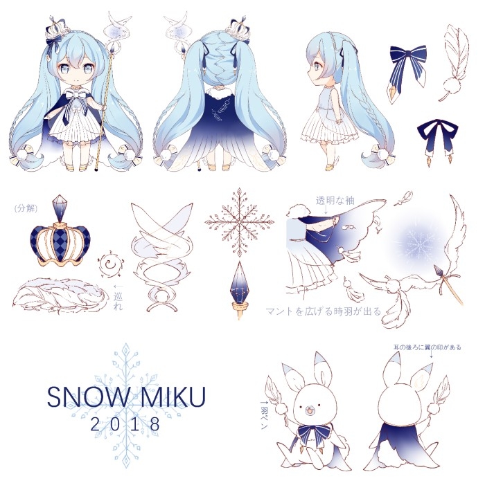 初音未来人设第一期