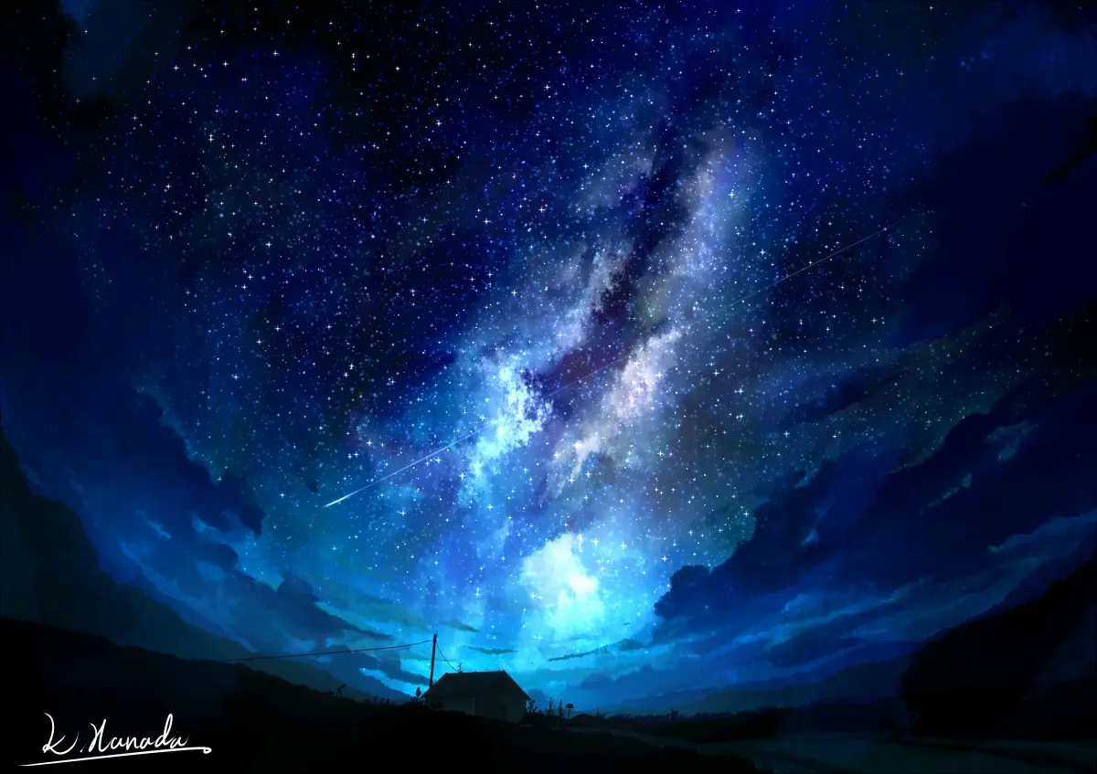 2351667画师twitter昵称: 縹京介/alpcmas作品标签:#空 #星 #夜空 #風景