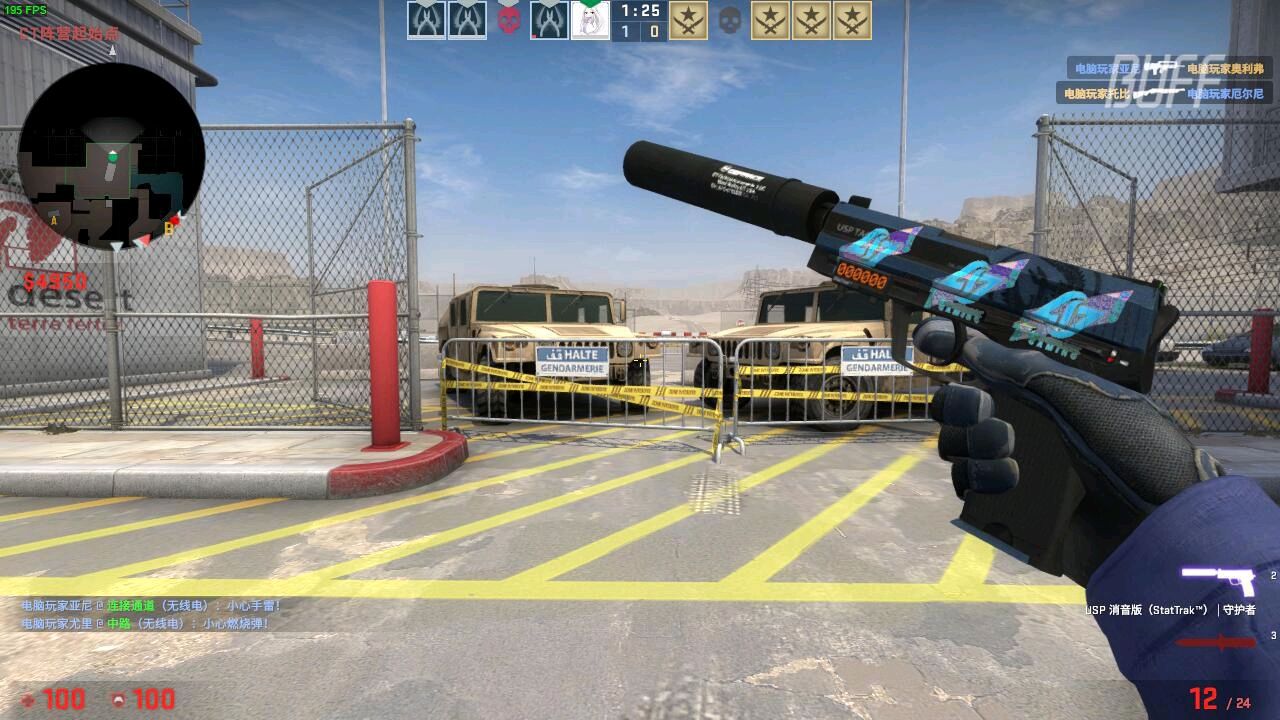 csgo的皮肤选择usp