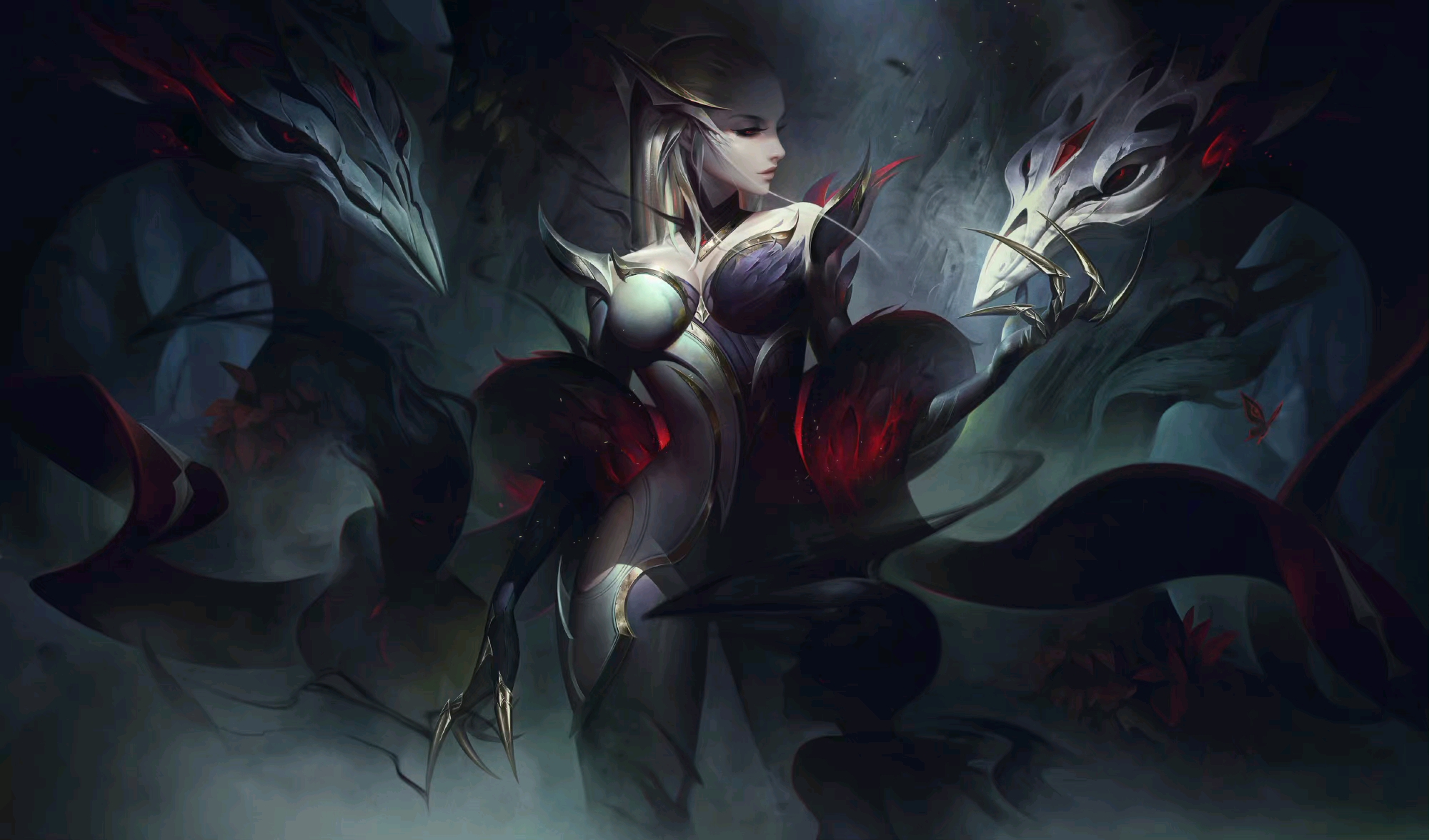 英雄联盟魔女皮肤【魔女2021原画预览】峡谷女明星,我们狸宝终于有新
