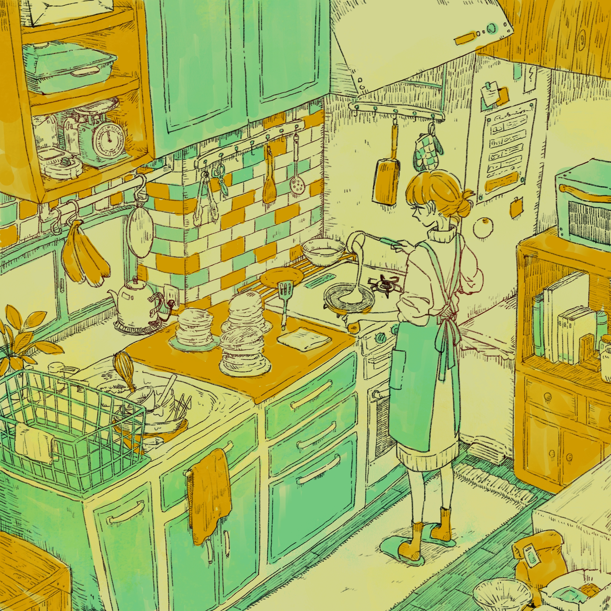 厨房插画特辑 2020.11.18