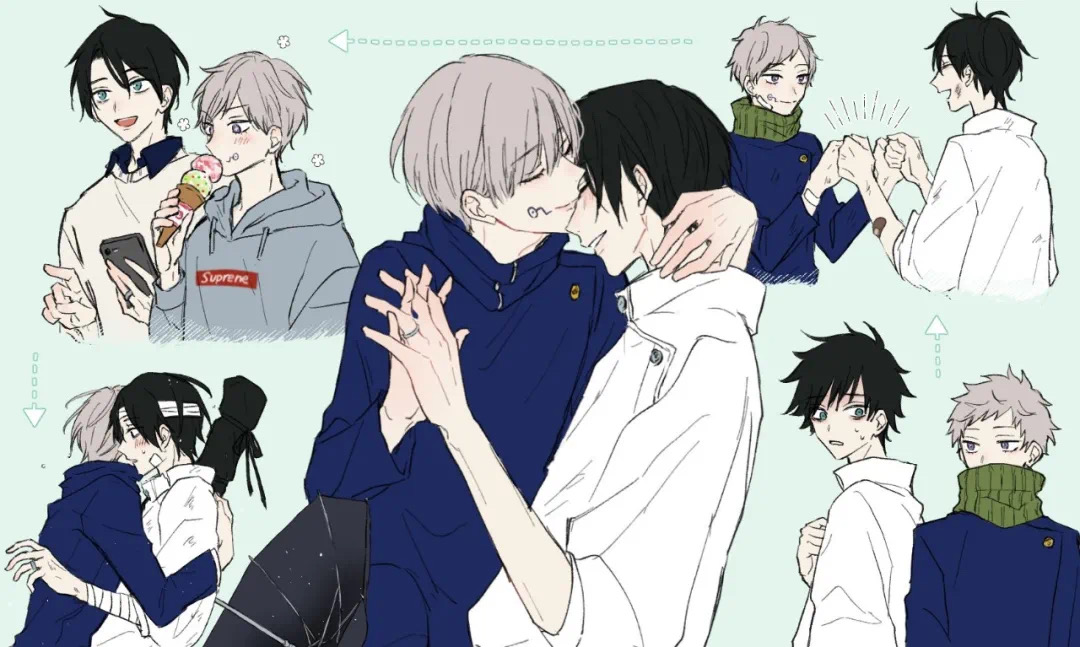 咒术回战吃狗卷cp狗粮一起一起漫画无水印