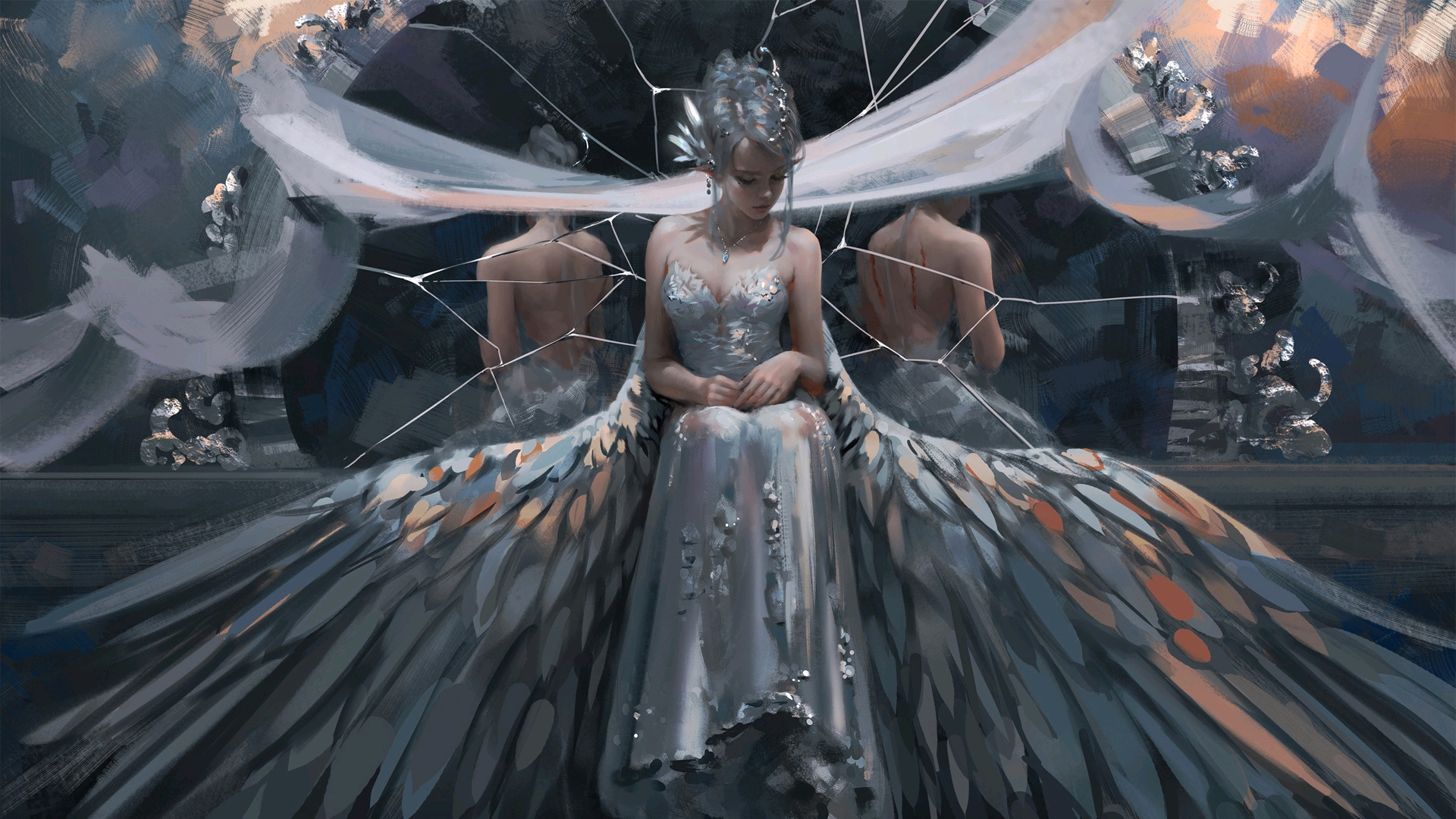 鬼刀〗海琴烟×风铃×云娜的唯美插画特辑