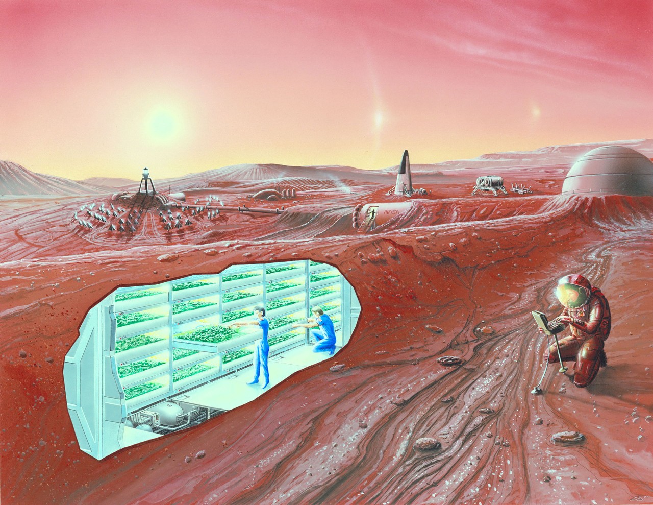 火星上发现了大量液态水,给了人类移民一个新的理由