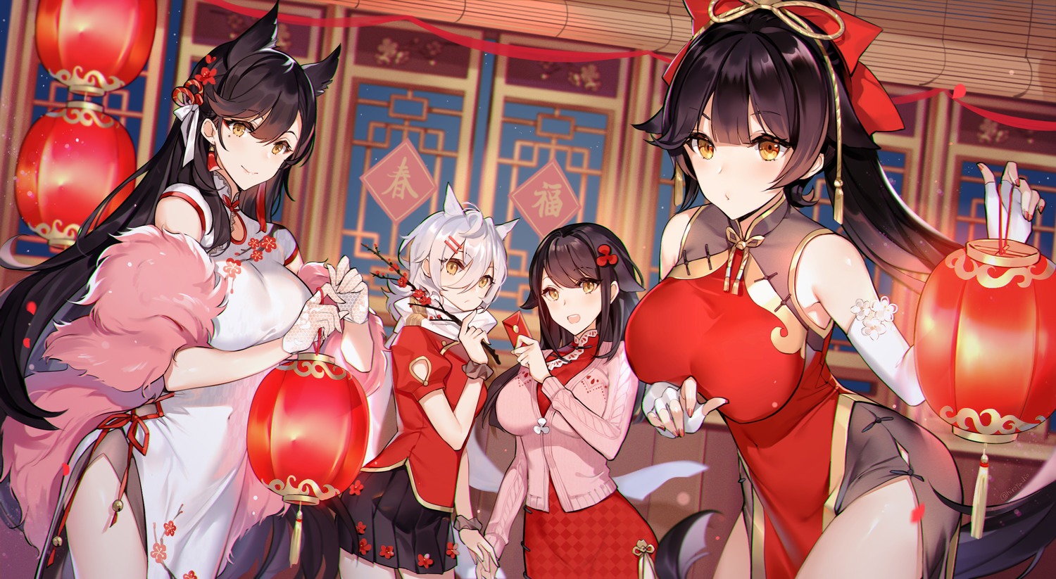动画 动漫杂谈 (*/ω*)盘点好看的二次元旗袍小姐姐③