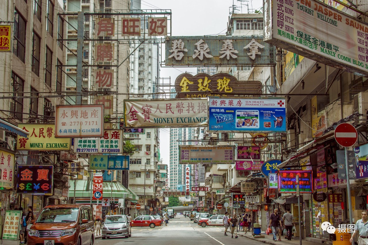 带着香港老电影味道的街道