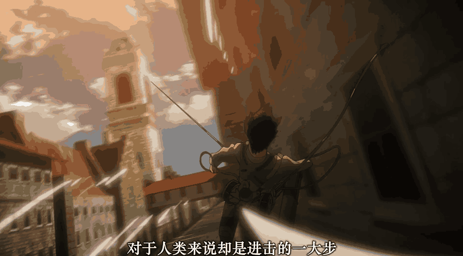 gif gif 这种高水准的打斗场面,运镜制作,在《vivy》中也得以彰显.