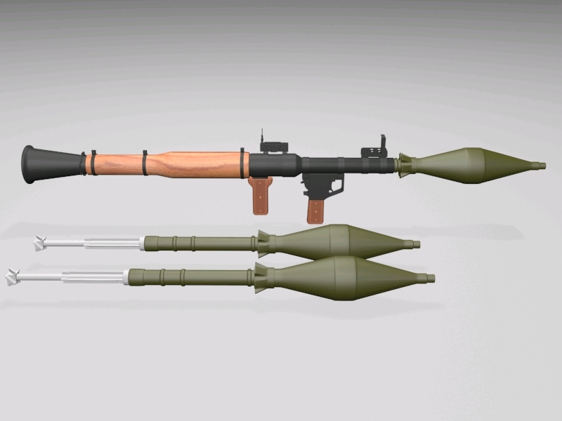 武器系列2-rpg火箭筒