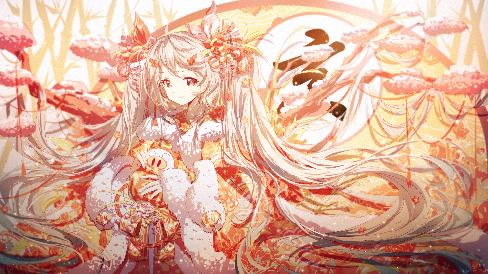 动画 动漫杂谈 初音未来美图壁纸(117) 有爱自取,拿图留赞～(^з^)