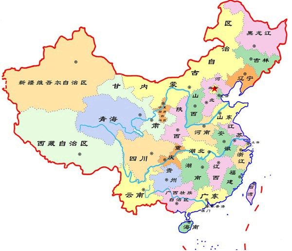 中国地理——疆域,政区,人口和民族