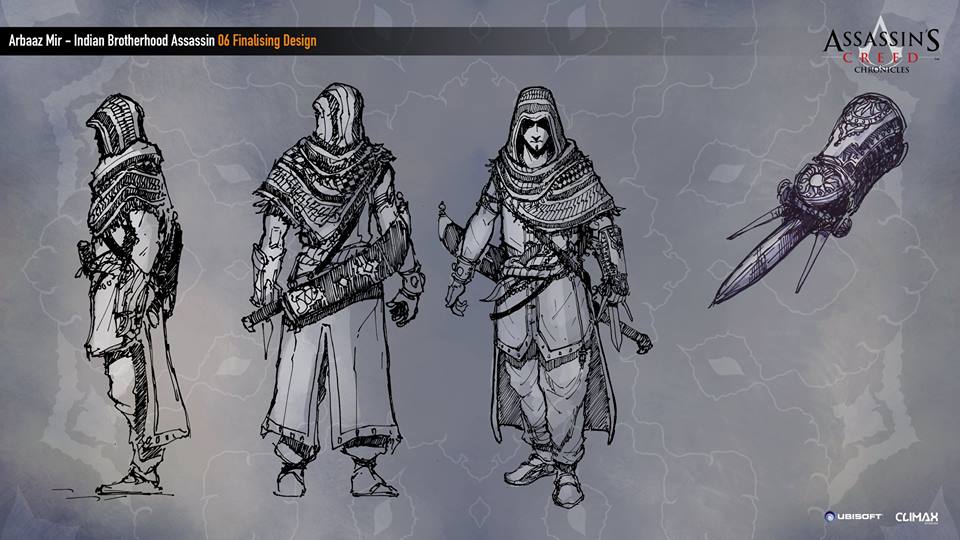 刺客信条编年史设定图集