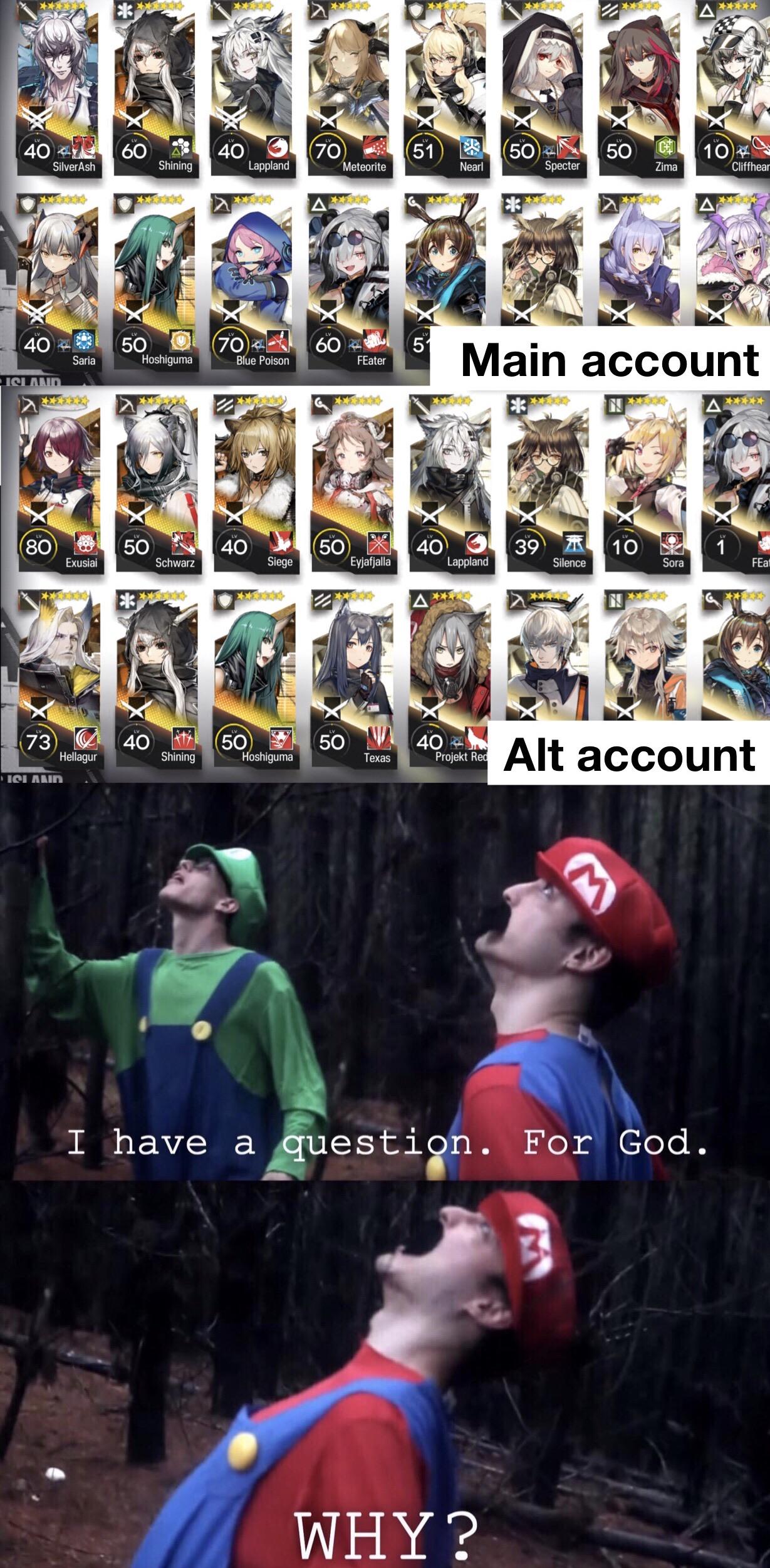 【生肉】arknights"meme on reddit 明日方舟外网梗图