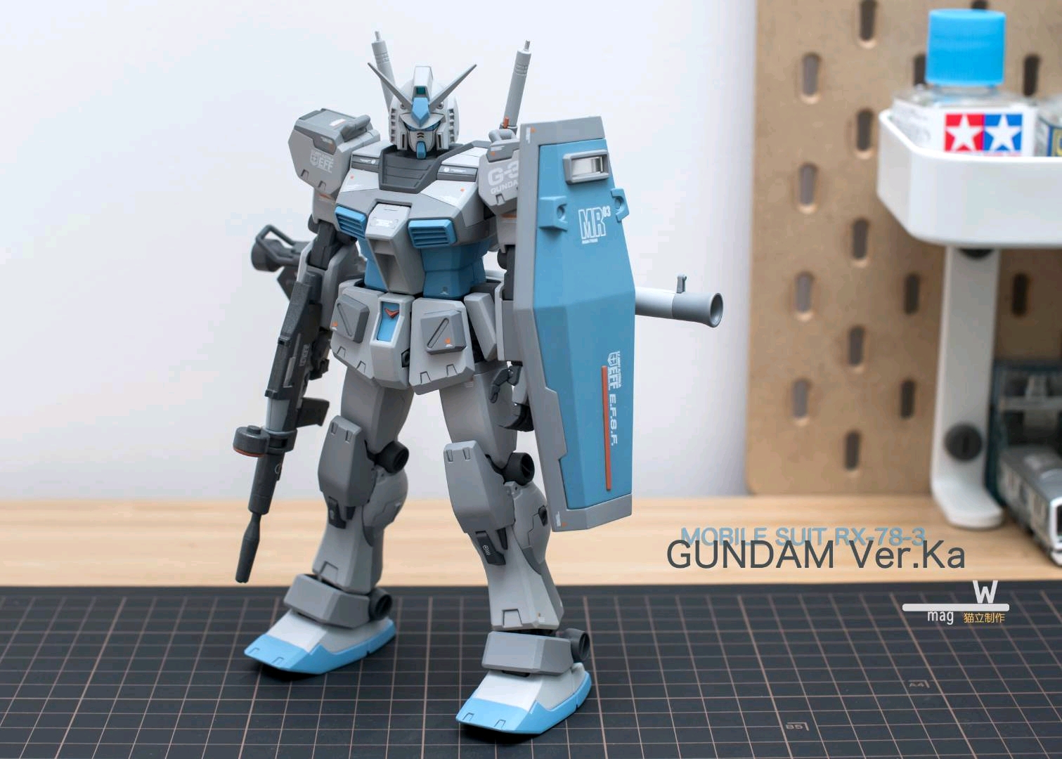 万代mg卡版元祖rx78 g3配色