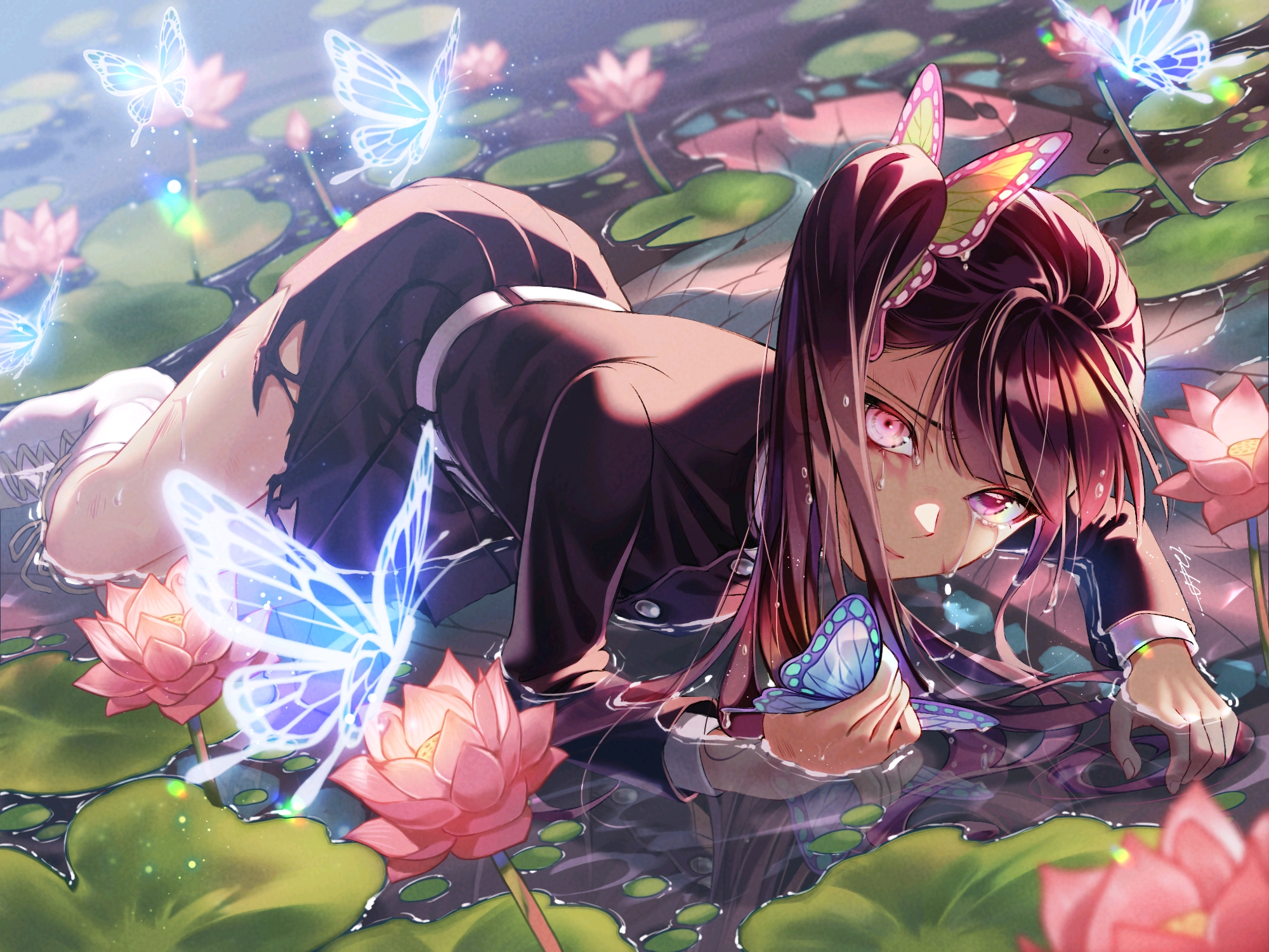 动画 动漫杂谈 【鬼灭之刃】栗花落香奈乎https://www.pixiv.