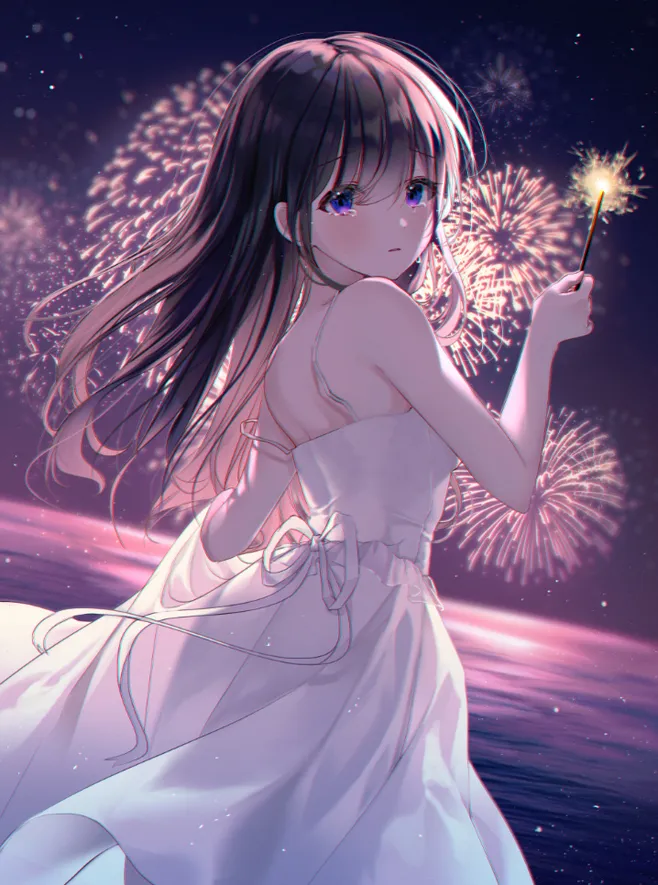 手机壁纸|二次元竖屏壁纸第30期 清新治愈系少女 by:b站盐泽 2021年9
