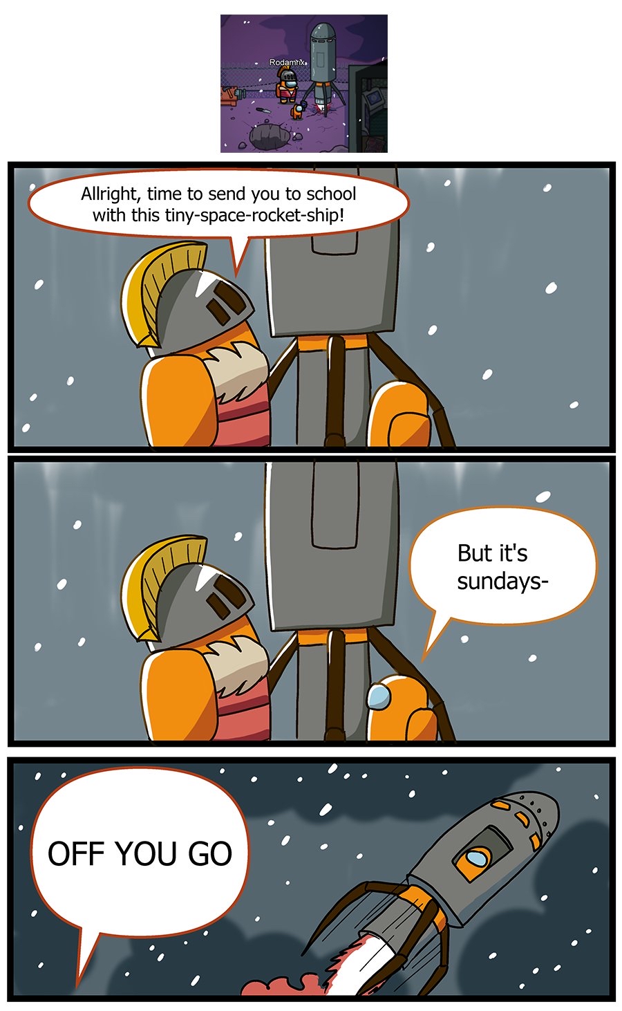 amongus梗图,amongus梗小白图片 rodamrix太太twitter上的amongus同人图