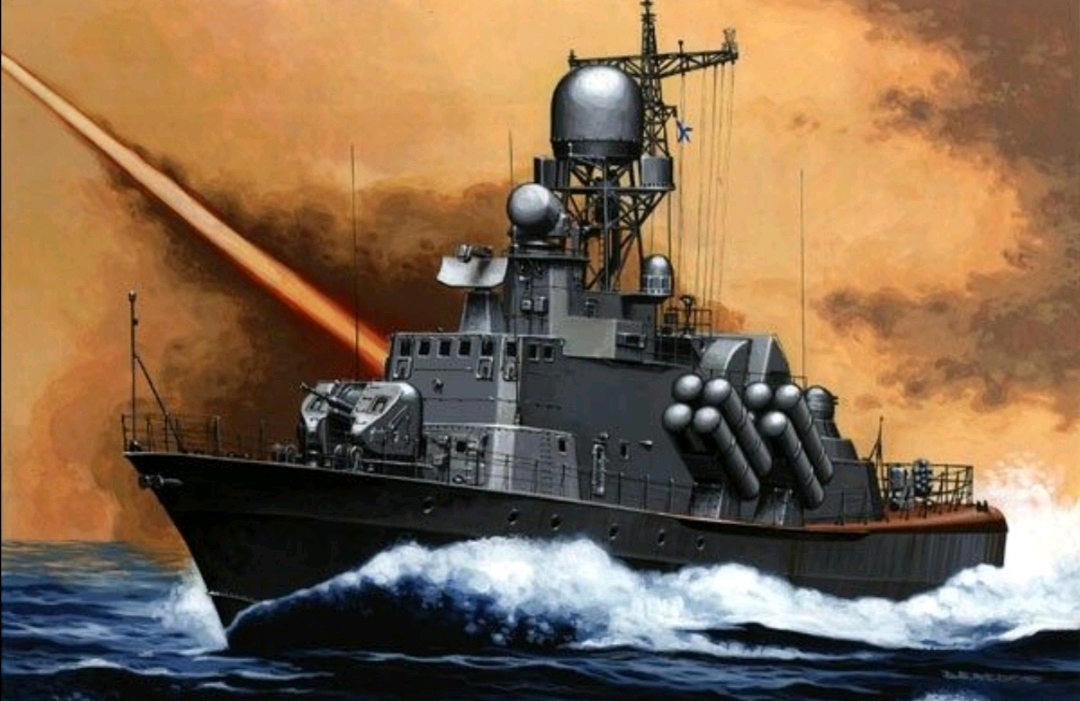 军事武器绘画作品集锦(苏联海军)