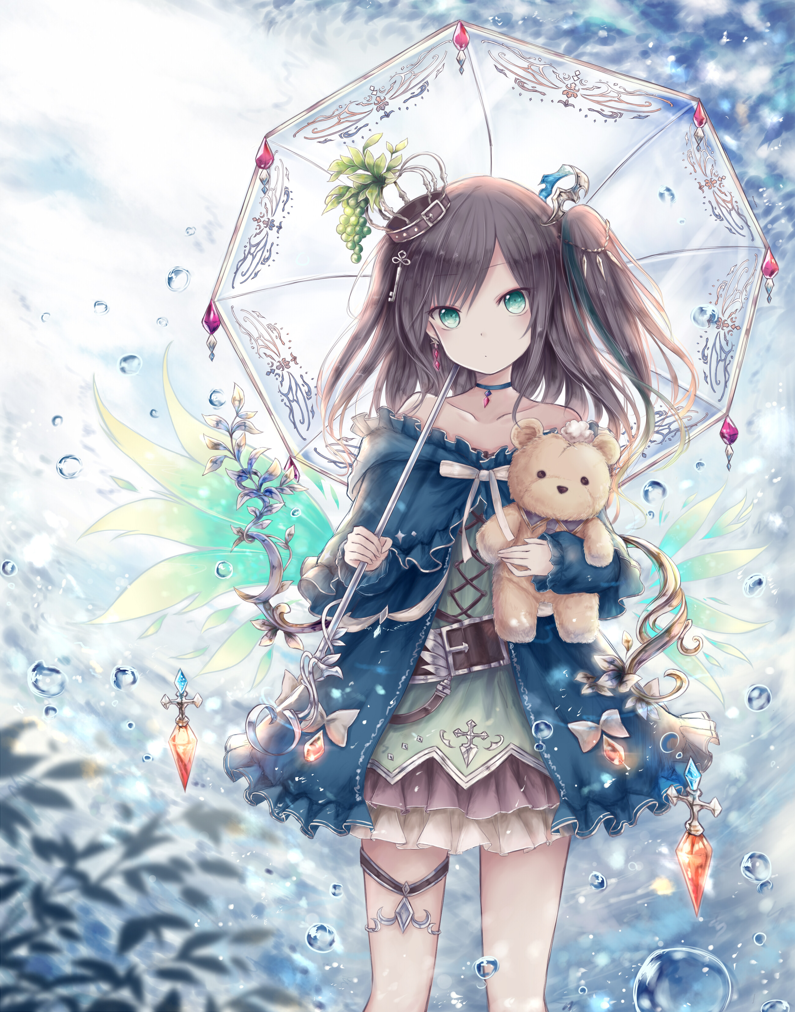 二次元美少女与伞(3)