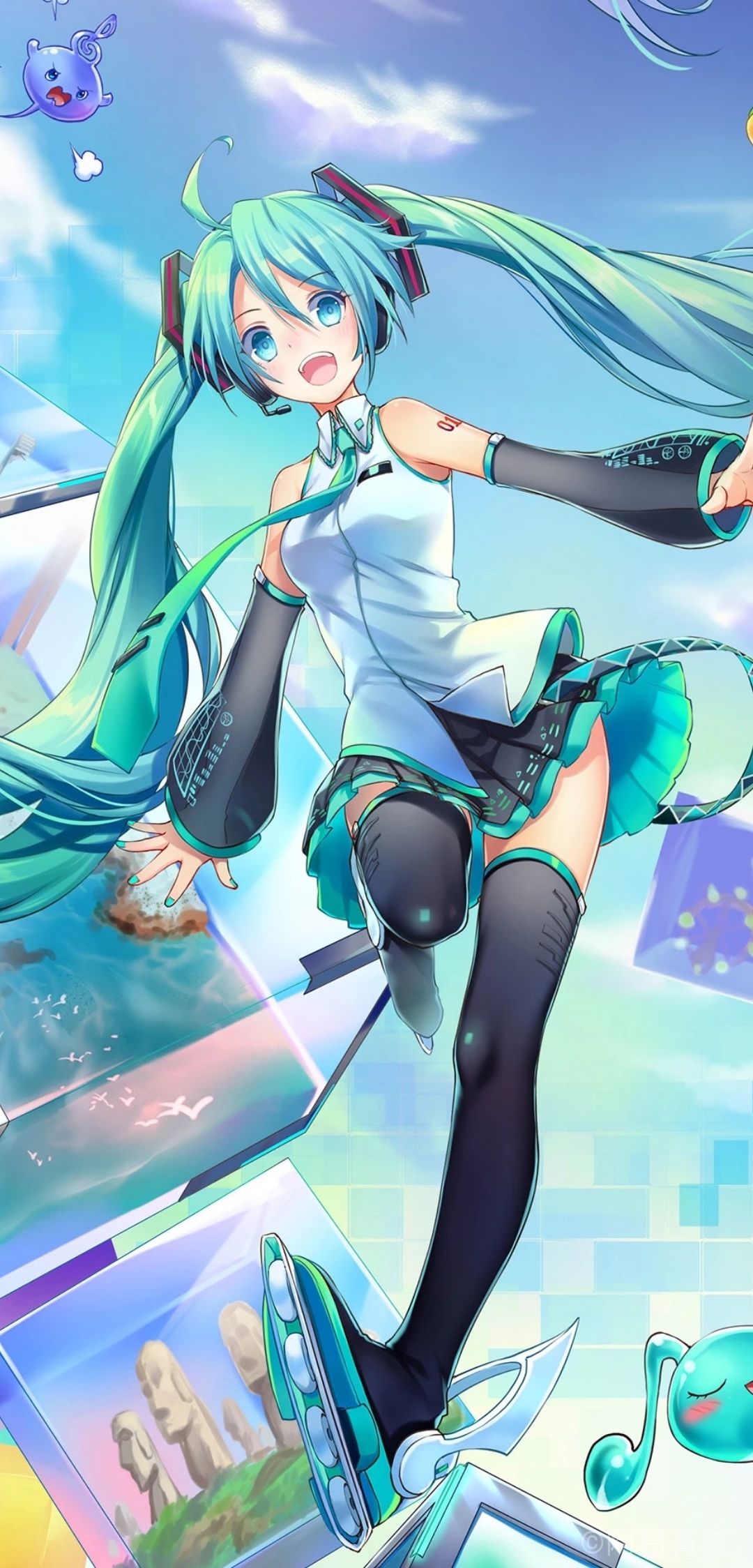 【分享】小米里的初音壁纸,真的很赞!