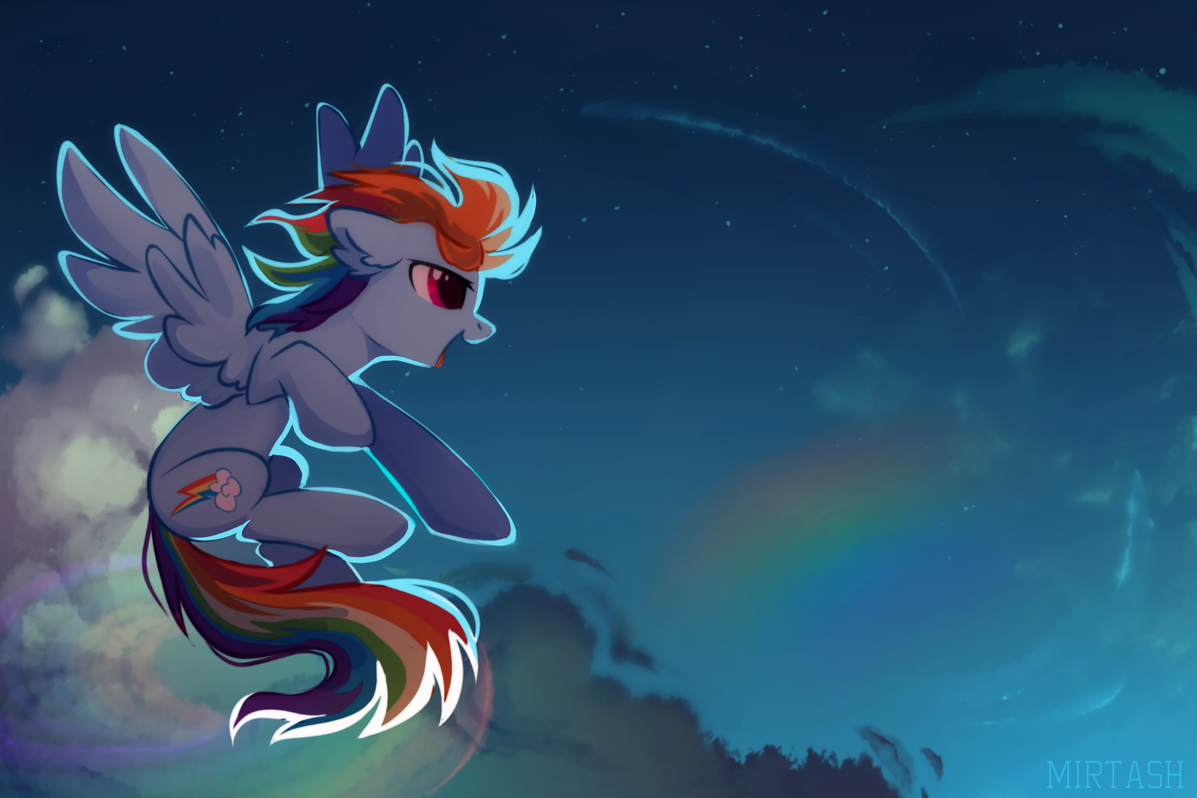 【mlp】under the equestrian sky (2) : 彩虹小马精选图集 (from