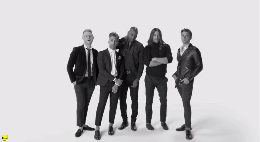《queer eye》中文翻译为粉雄救兵 第一季豆瓣9.2 第二季豆瓣9.