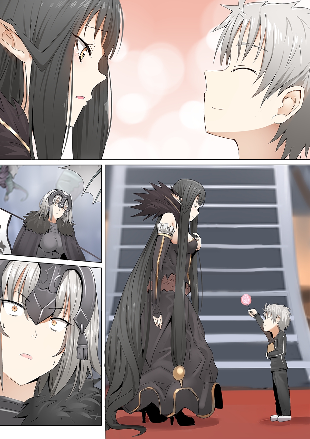 [画师推荐]ginhaha fgo漫画 《贞德妈妈vol.4-6》