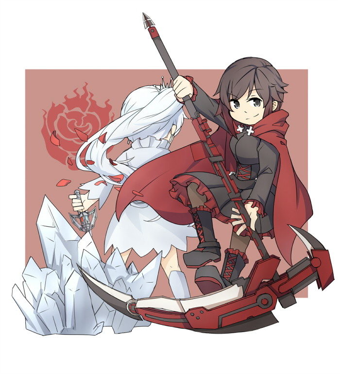 【rwby】精美人物图包(ruby&weiss篇)