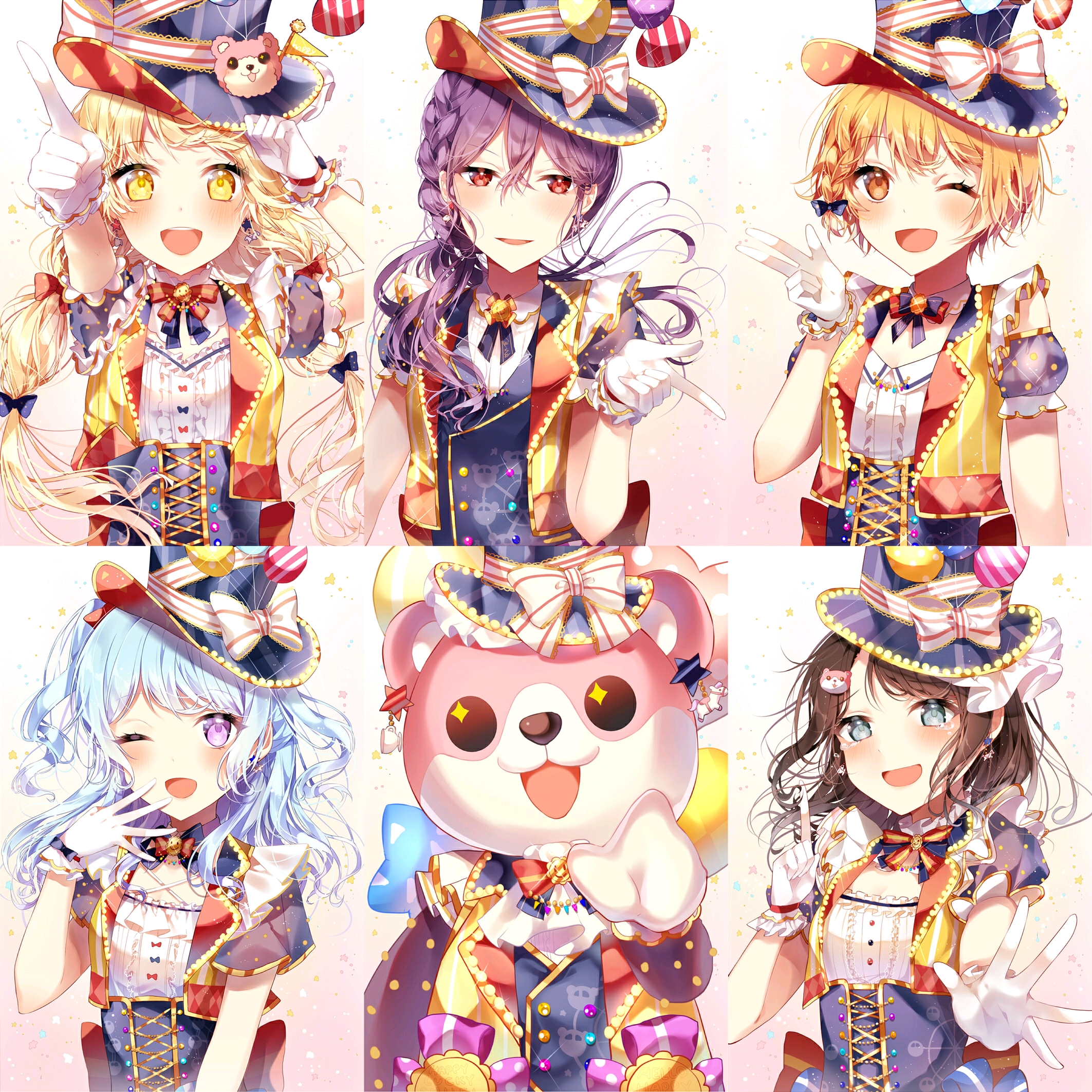 《bang dream》hhw儿歌乐队壁纸收藏