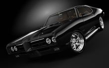 0升)的发动机塞进了福特"雷霆"(ford thunderbolt)的发动机舱里.