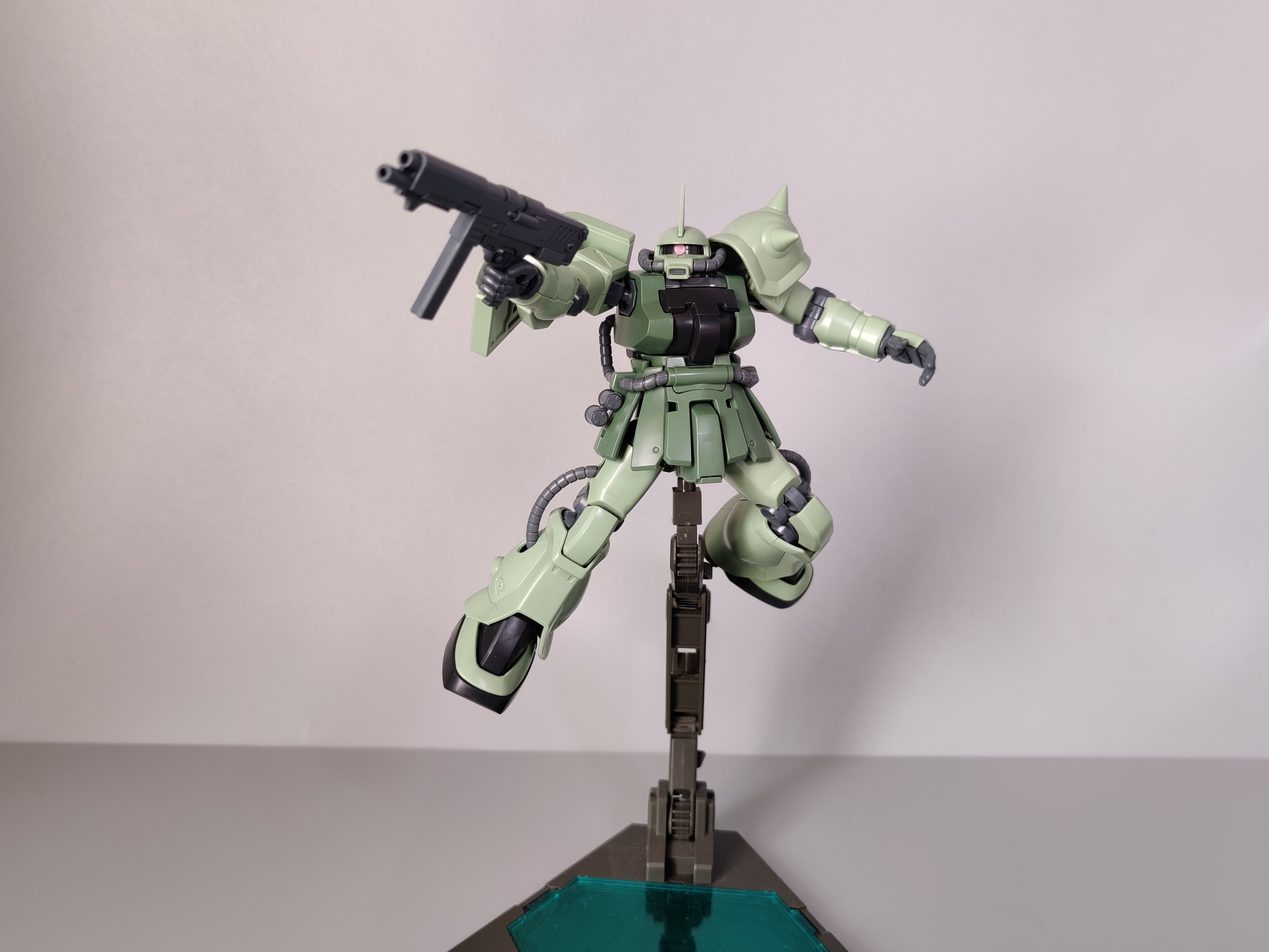 hguc序列的扎古2精品 zaku2 f2 素组把玩