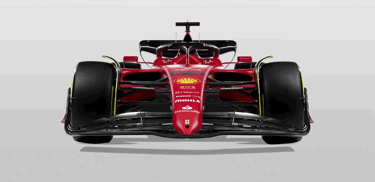 法拉利的激进思路:f1-75采用模块化鼻锥 哔哩哔哩