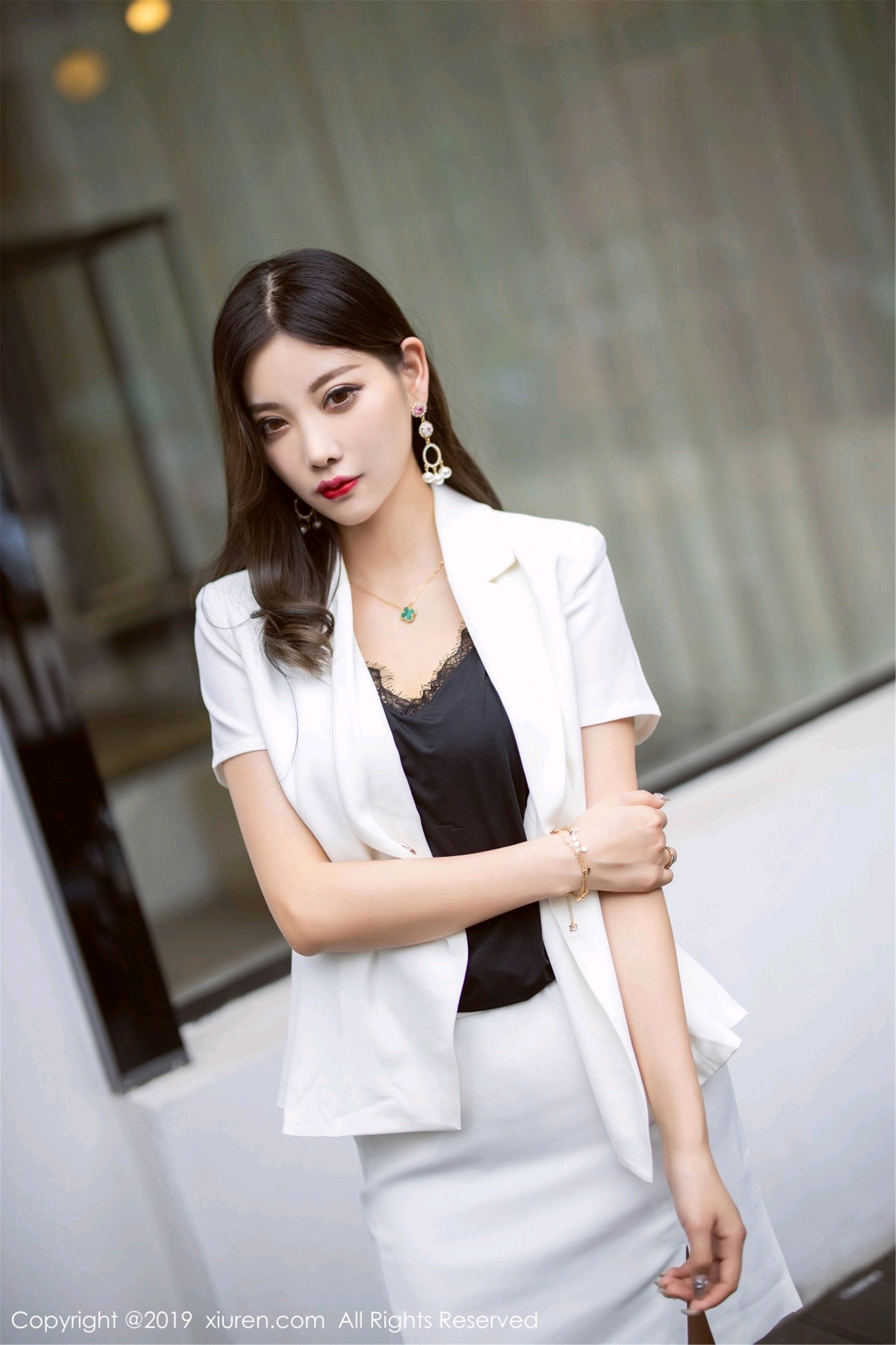 杨晨晨制服写真