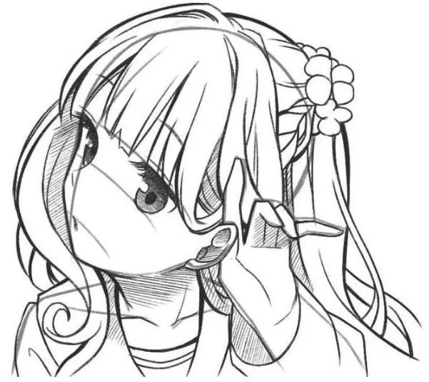 二次元风格人物五官画法教程