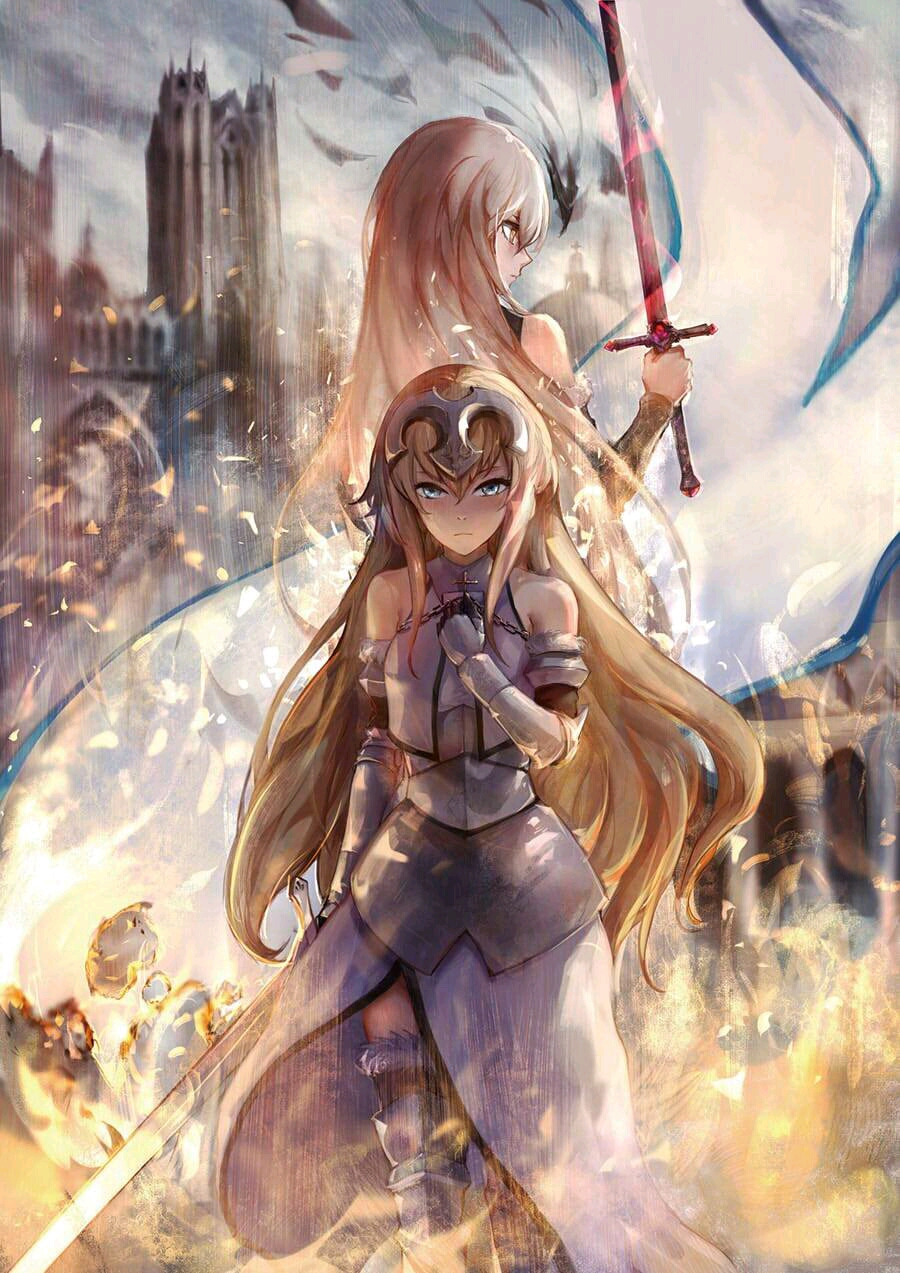 [壁纸福利第七期]fate圣女贞德高清壁纸(>ω *)