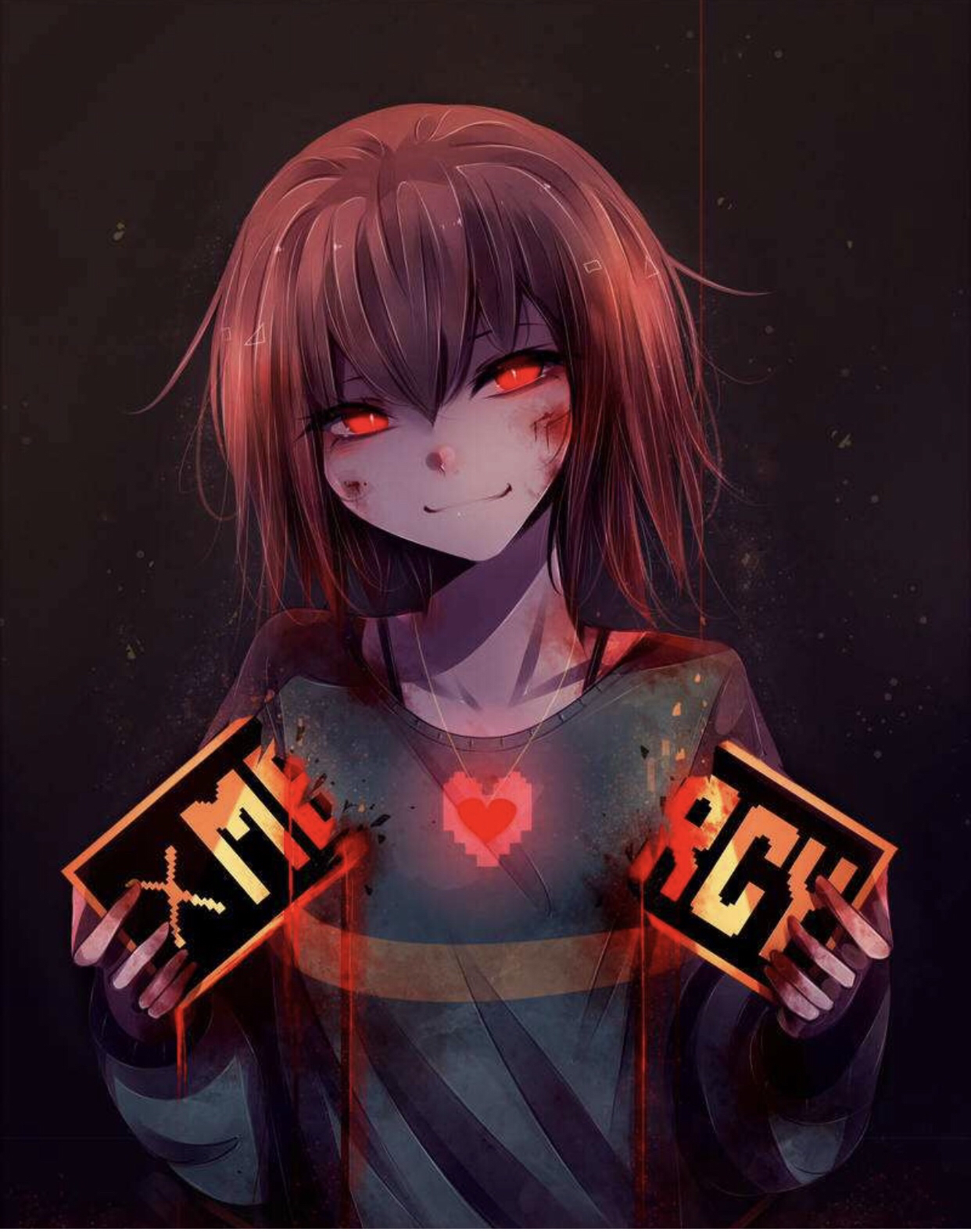 传说之下图集(sans chara gaster )