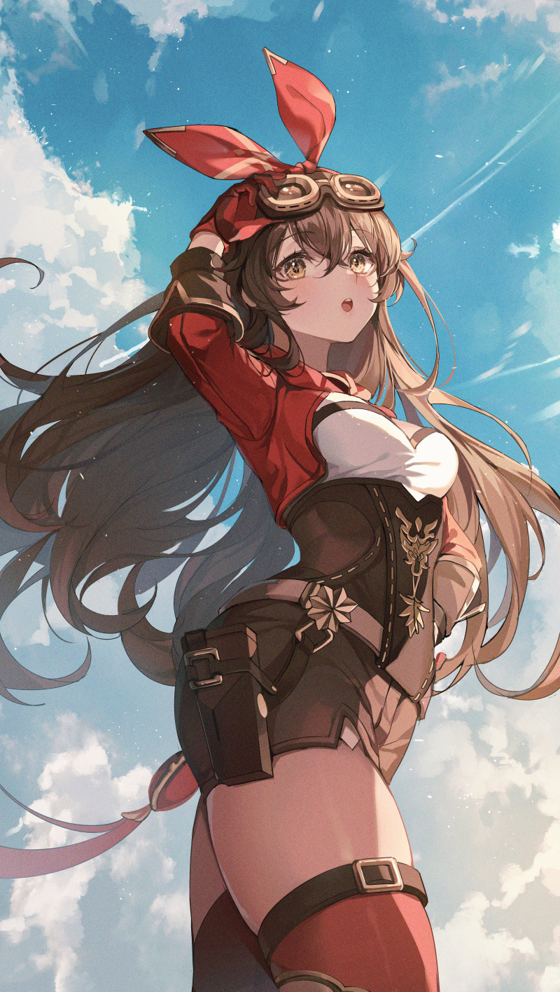 p站美图 原神 安柏