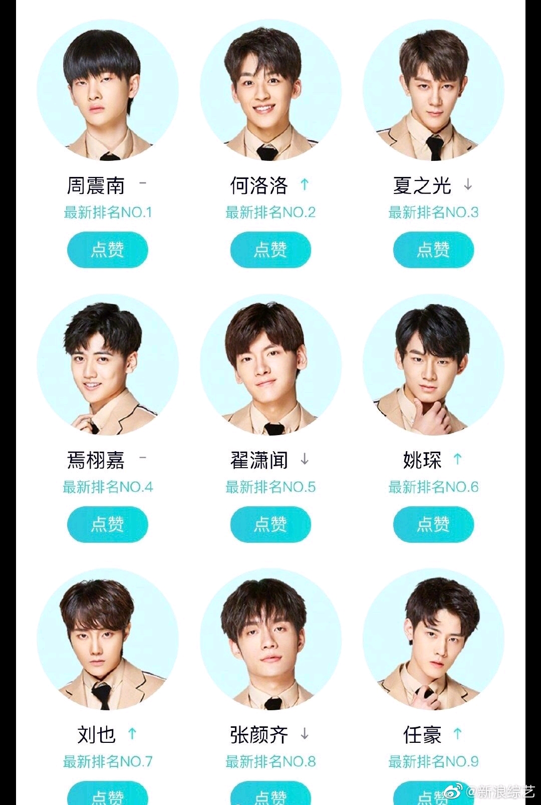 赵让,赵磊,陆思恒,牛超,张远,高嘉朗,赵振豪,彭楚粤,戴景耀,李昀锐,吴