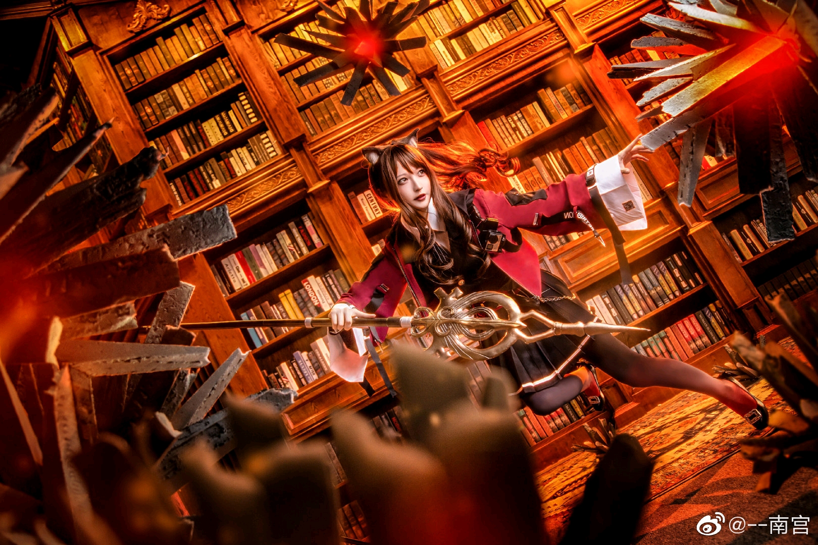 [cosplay]明日方舟天火:无论是整合运动也好还是什么别的东西,我都会